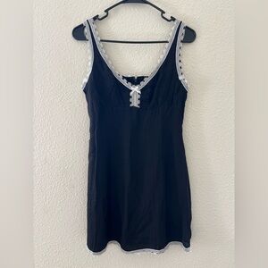 Princess Polly Black and White Lace Mini Dress